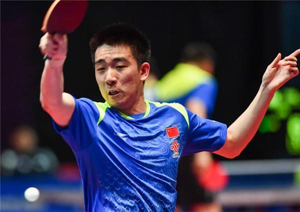 中国队鏖战瑞典队，张继科关键制胜