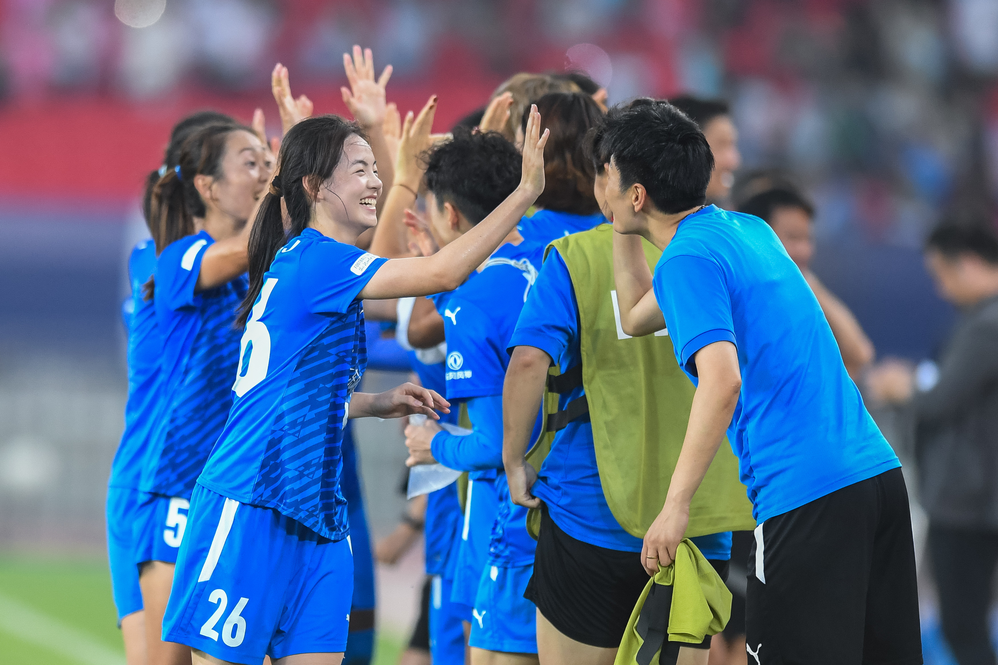 世界女足冠军杯颁奖典礼，中国队获多项奖项